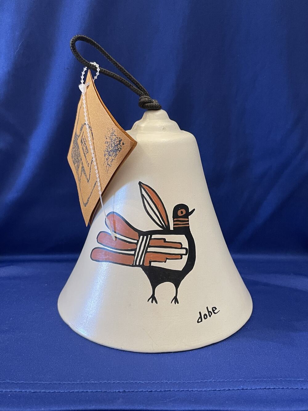 Pottery Dobe of Arizona Wind Chine with Holepec Painting